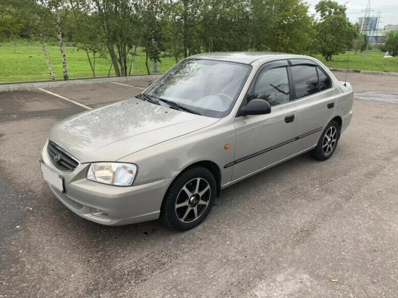 Hyundai accent 2008 тюнинг